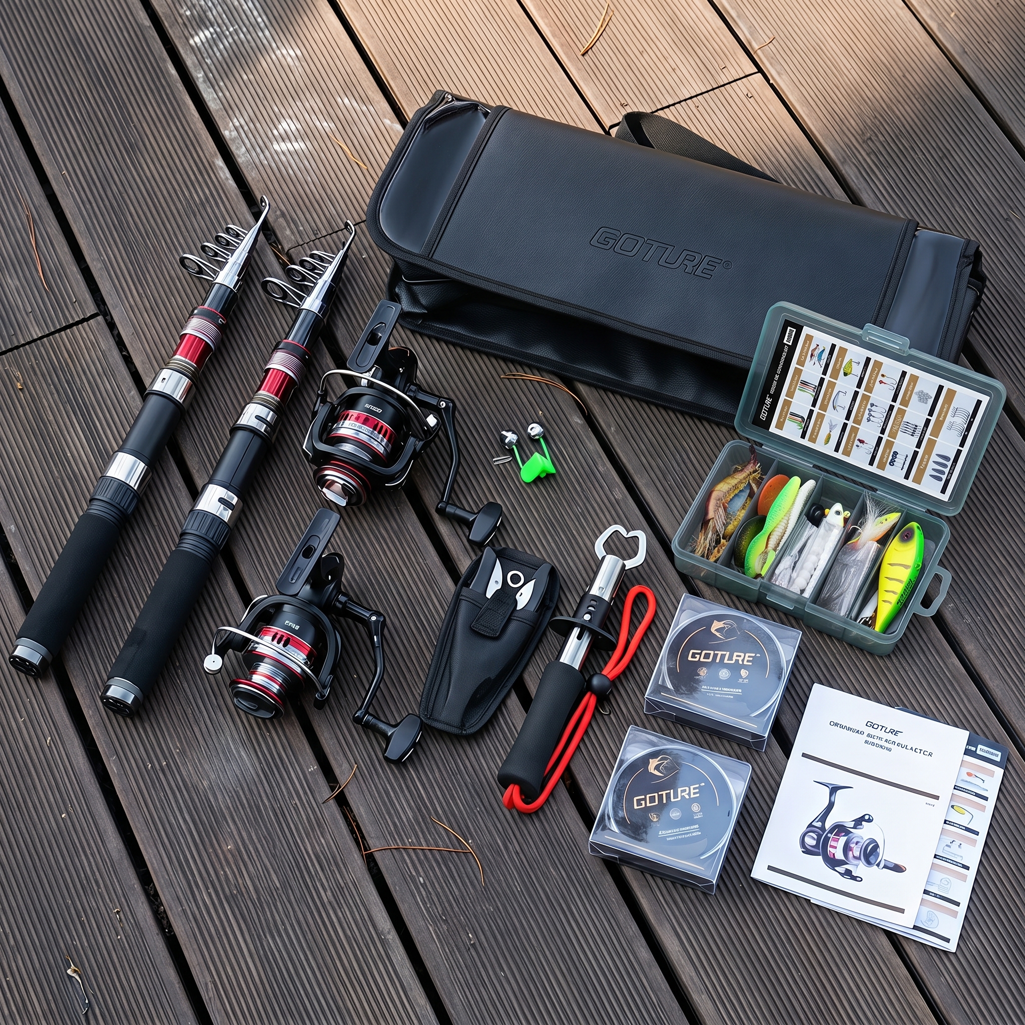 Reel Bag - Goture Telescopic Fishing Rod and Reel