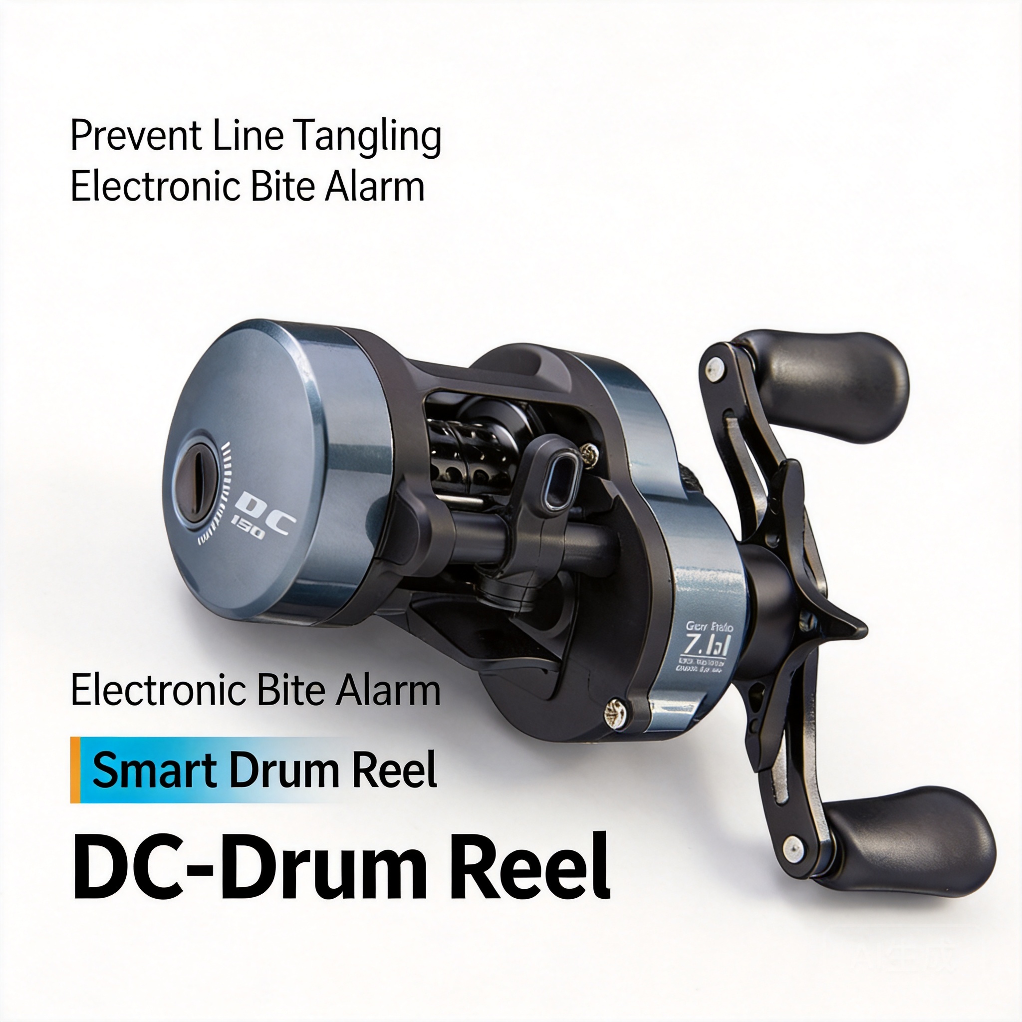 Ice Fishing Reel - Dc Baitcasting Reel 7.1:1 Gear Ratio