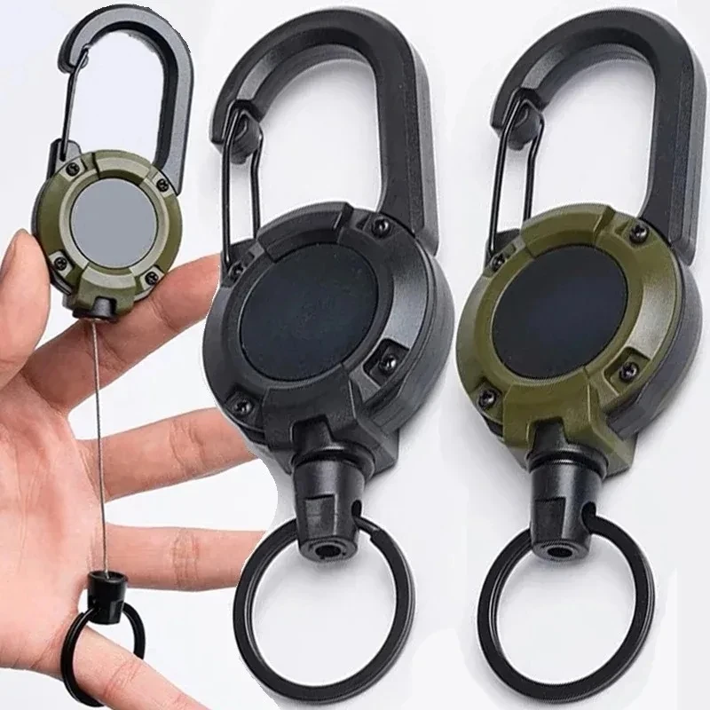 Conventional Reel - Retractable Heavy Duty Pull Reel Carabiner