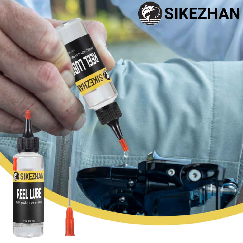Reel Repair Kit - Marine Grade Lubricant Oil with Precision