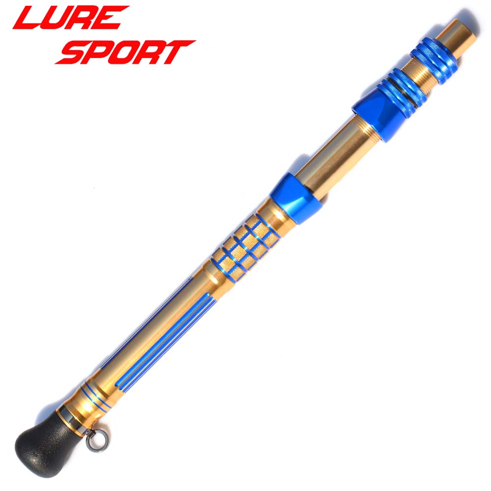 Trolling Reel - LURESPORT 40cm Gold and Blue Lock
