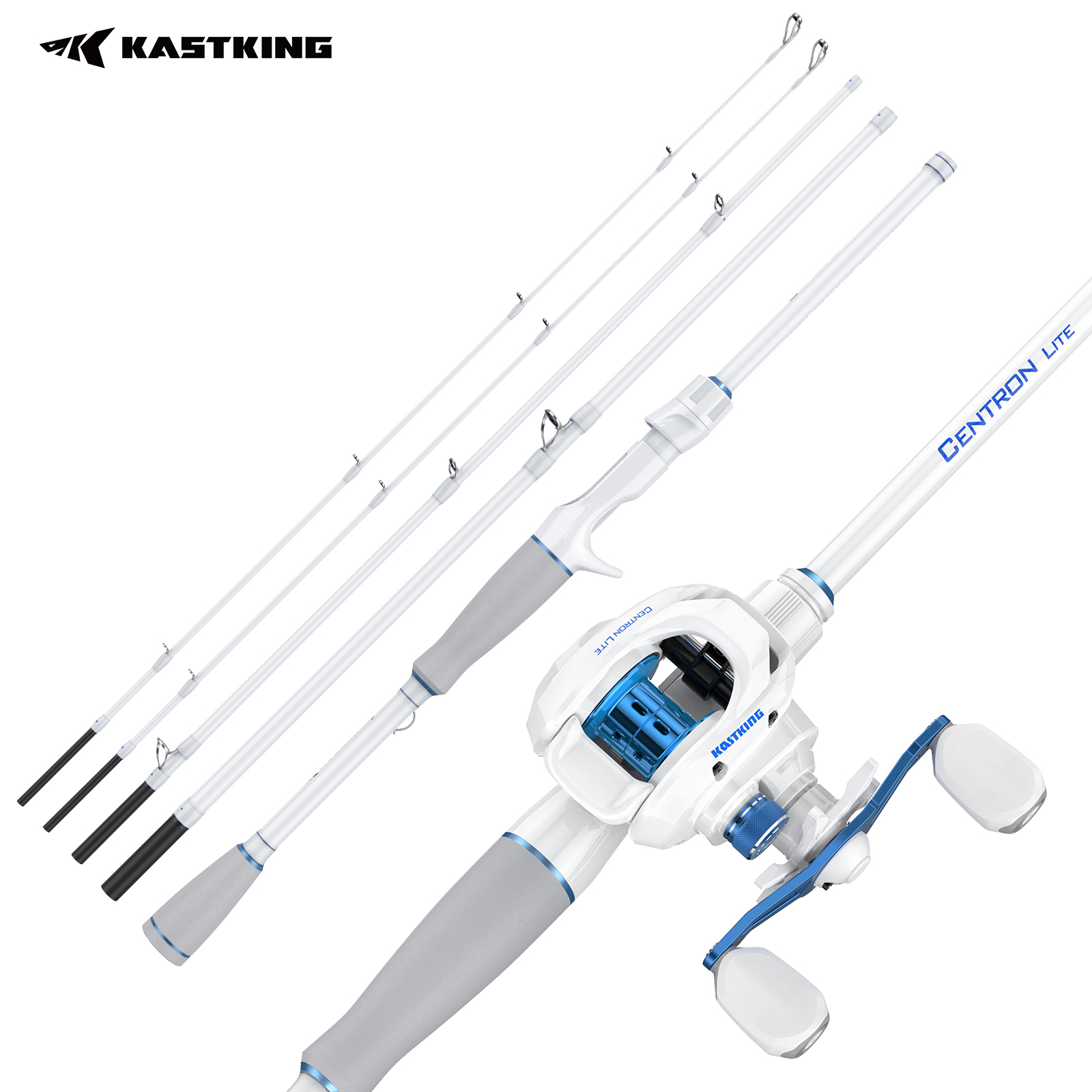 Trolling Reel - KastKing Centron Lite Travel Casting Combo