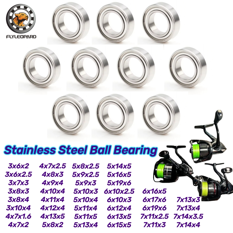 Reel Handle - 10pcs SMR85ZZ 5x8x2.5mm ABEC-9 Stainless Steel
