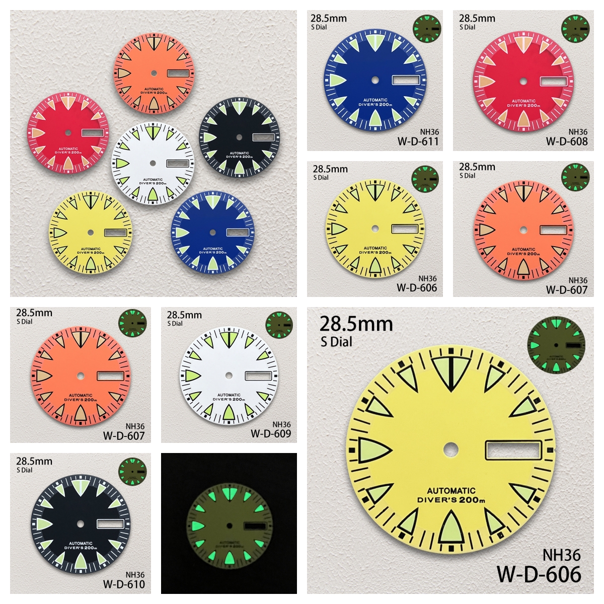 Reel Case - 28.5mm S Logo Monster Dial Fit