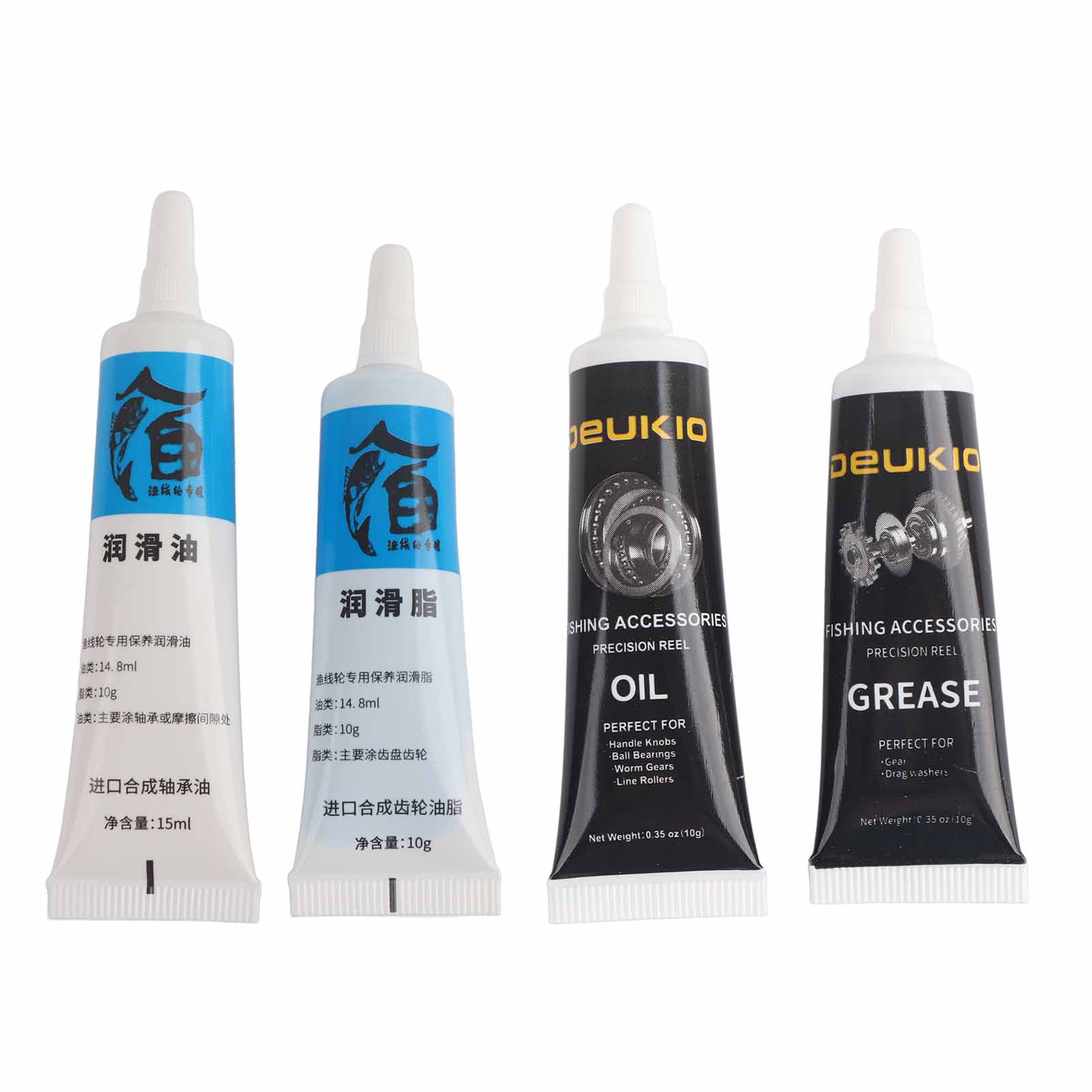 Reel Repair Kit - New 2Pcs Fishing Reel Oil and