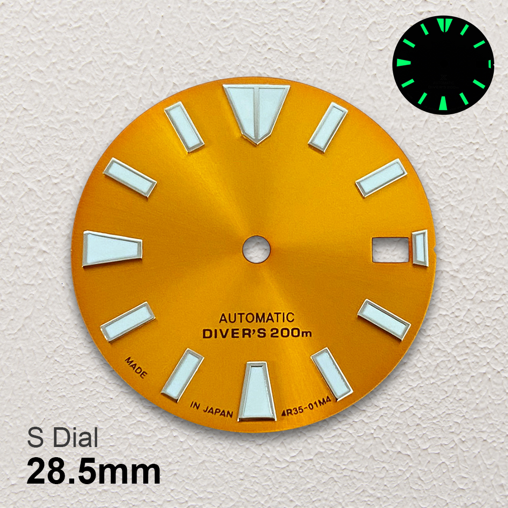 Reel Case - 28.5mm S Logo Wave Dial Fit