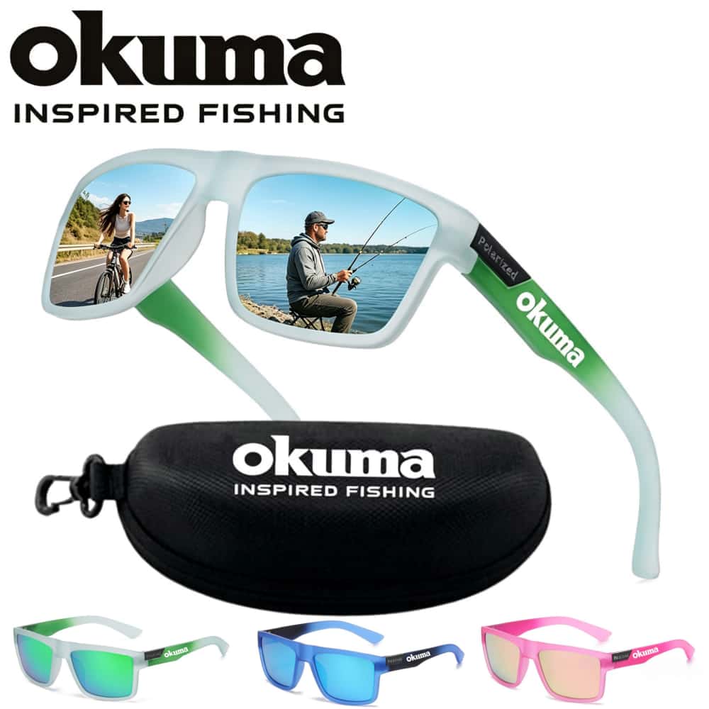 Surf Reel - creative fashion color blocking okuma Polarized