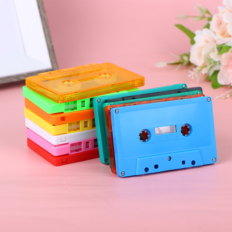 New【1Pc Color Blank Tape Case  - Reel Case recension och pris