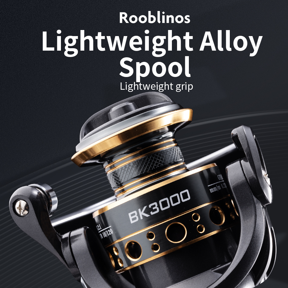 Rooblinos BK Spinning Fishing  - Trolling Reel recension och pris