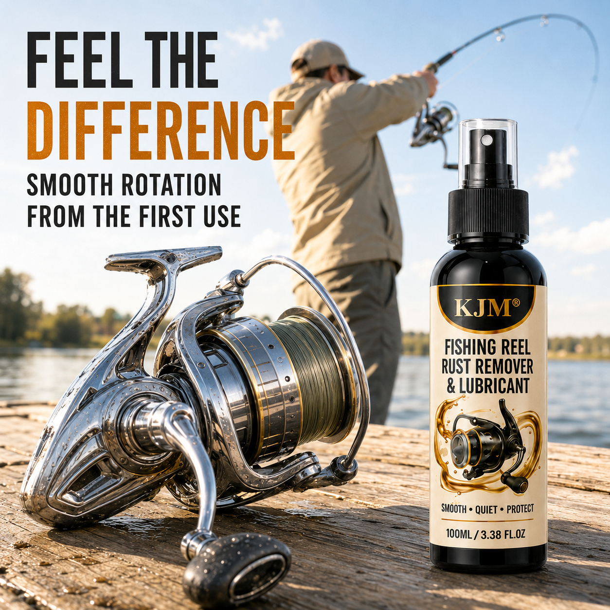 KJM Multi Purpose Oil Spray 10 - Reel Lubricant recension och pris