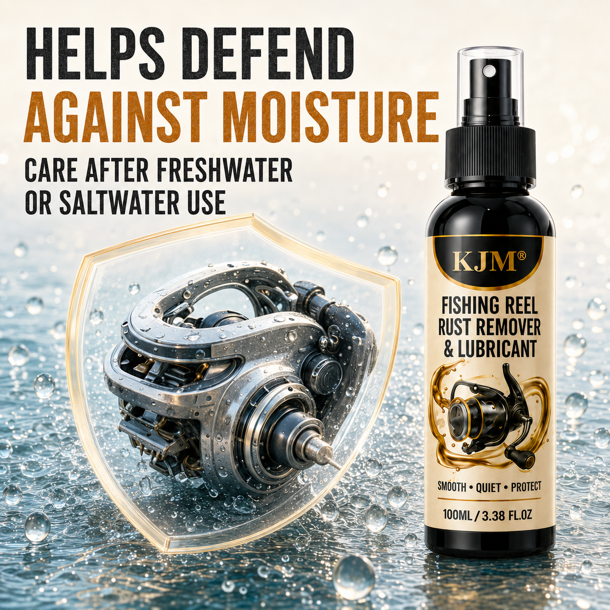 KJM Multi Purpose Oil Spray 10 - Reel Lubricant recension och pris