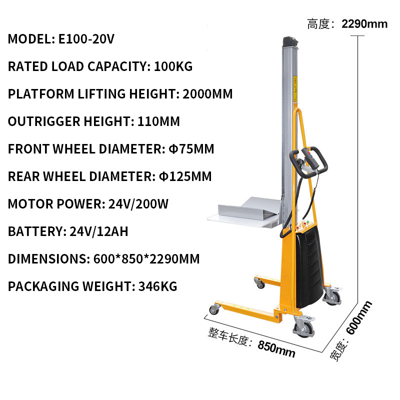 Electric Light-Duty Pallet Jac - Electric Reel recension och pris