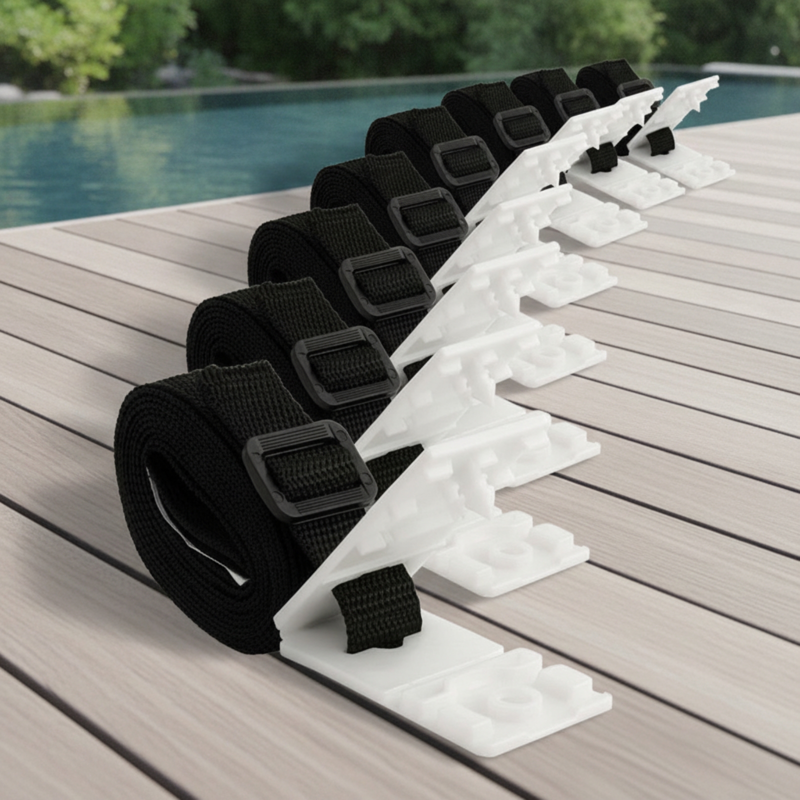 8 Pieces Solar Cover Reel Stra - Reel Cover recension och pris
