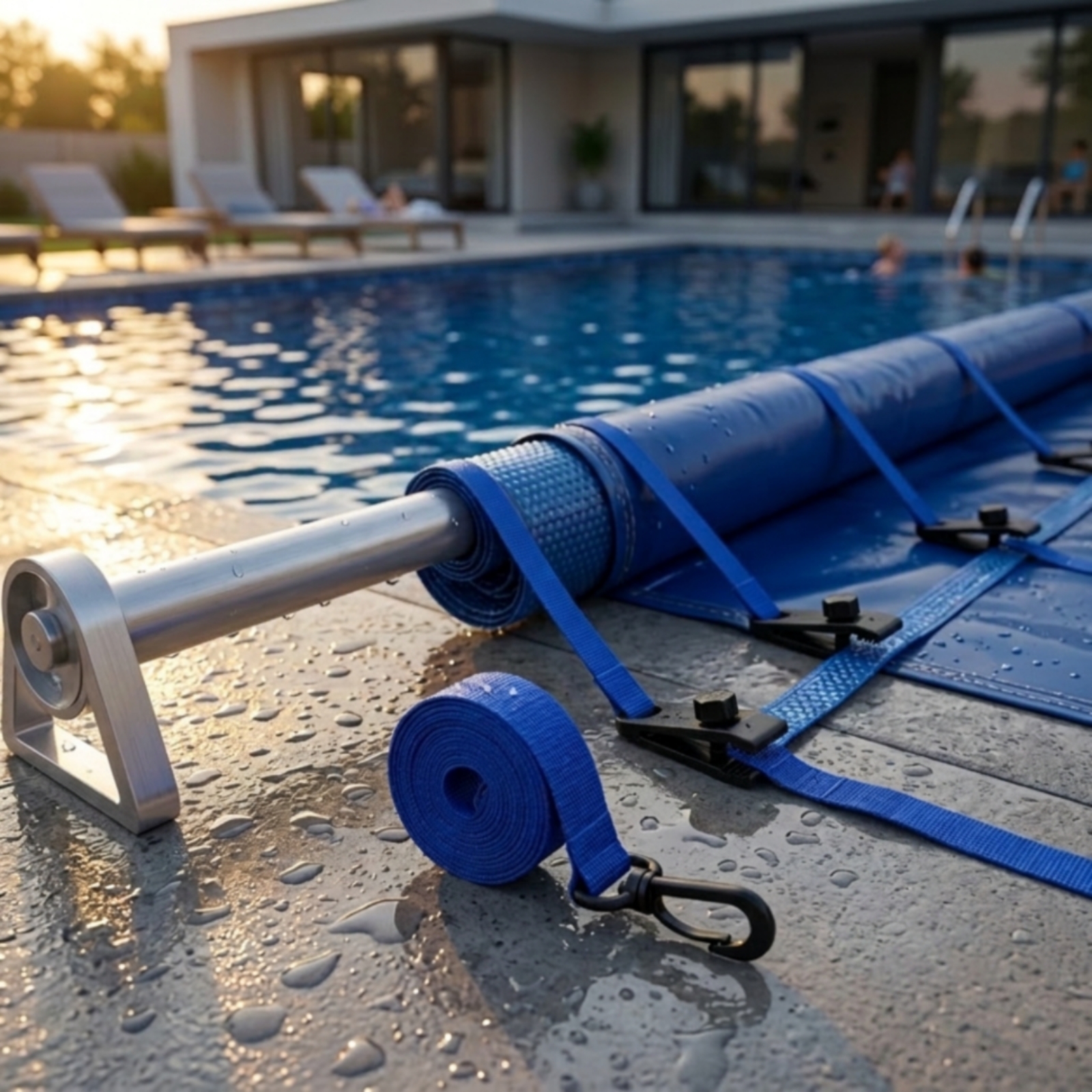 8 Pieces Solar Blanket Strap K - Reel Cover recension och pris