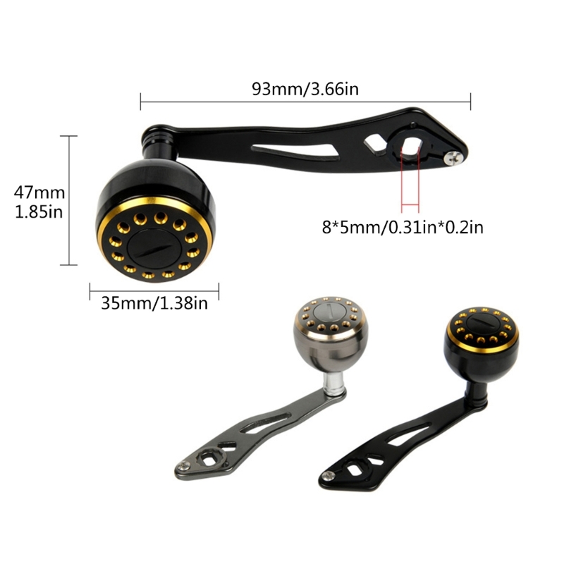 Fishing Reel Handle Power Hand - Reel Spare Spool recension och pris