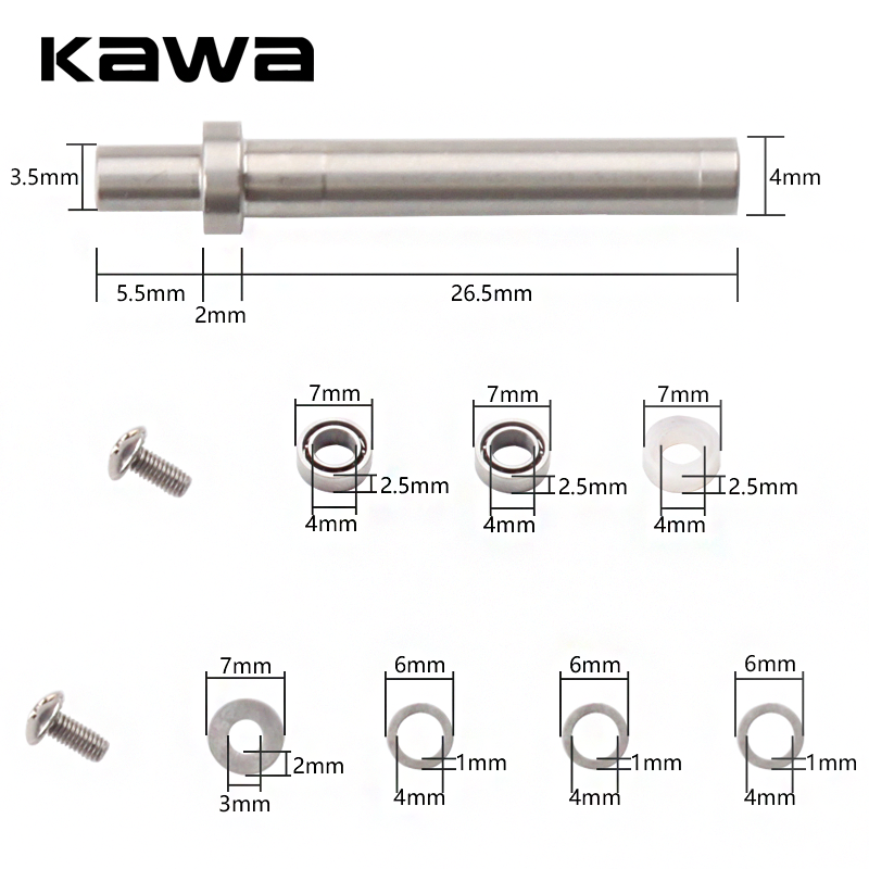 Kawa 1pc Fishing Reel Handle S - Reel Drag Knob recension och pris