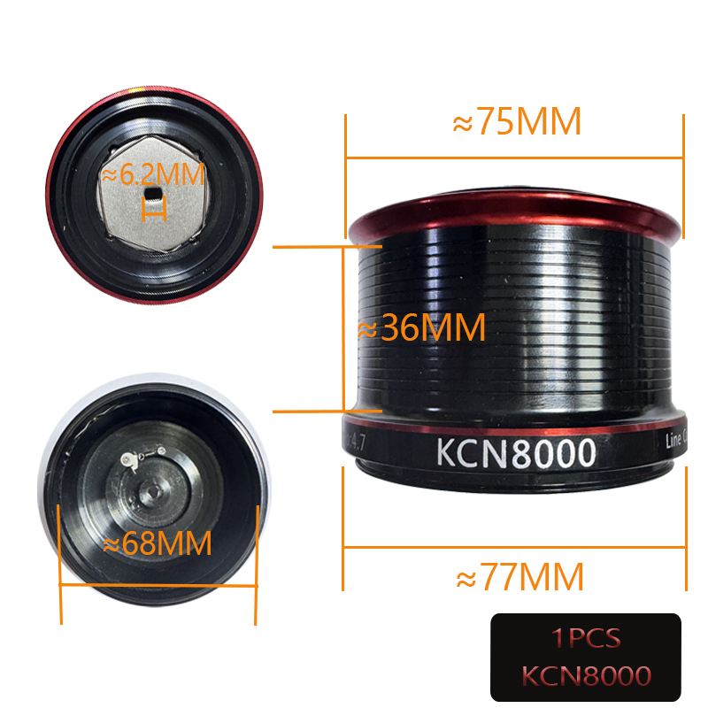 KCN6000 KCN8000 KCN10000 Spare - Reel Spare Spool recension och pris