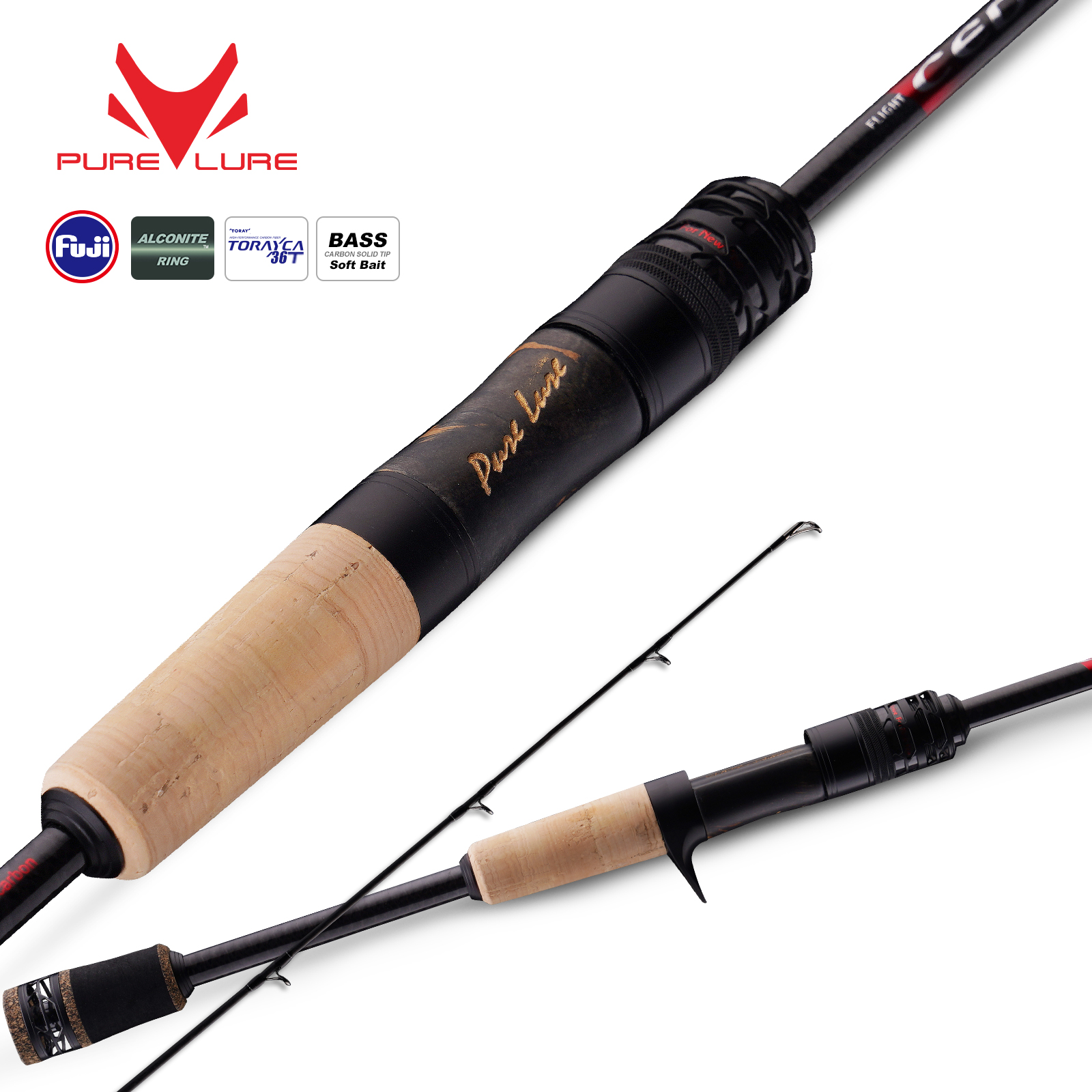 PURELURE Flight CEDAN 5'9''-6' - Spincast Reel recension och pris