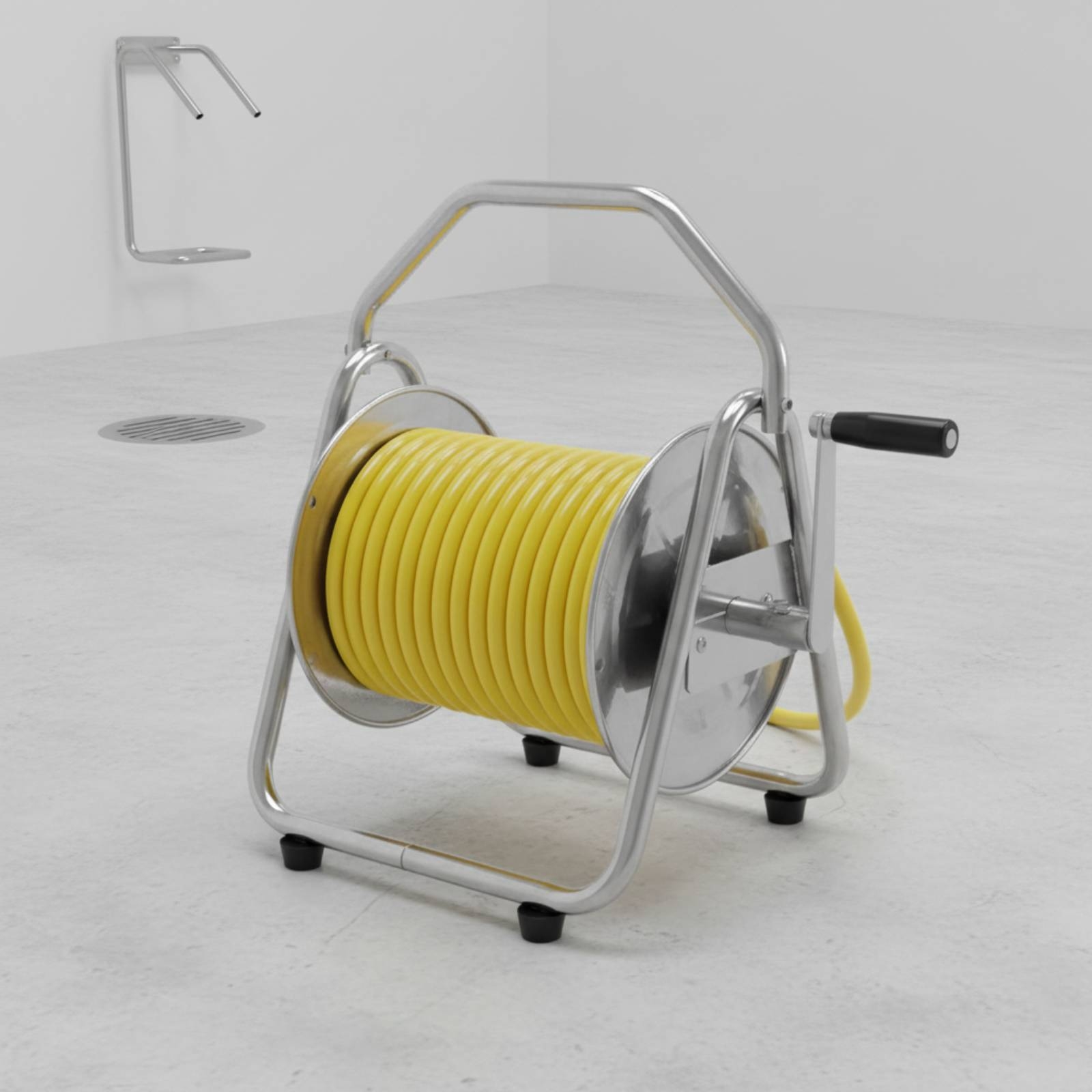 Metal Hose Reel Heavy Duty Gar - Reel Handle recension och pris