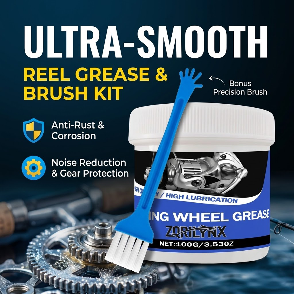 ZORILYNX 100g Fishing Reel Gre - Reel Repair Kit recension och pris