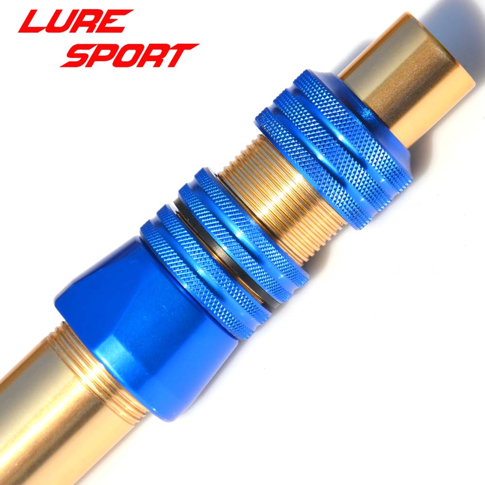 LURESPORT 40cm Gold and Blue L - Trolling Reel recension och pris
