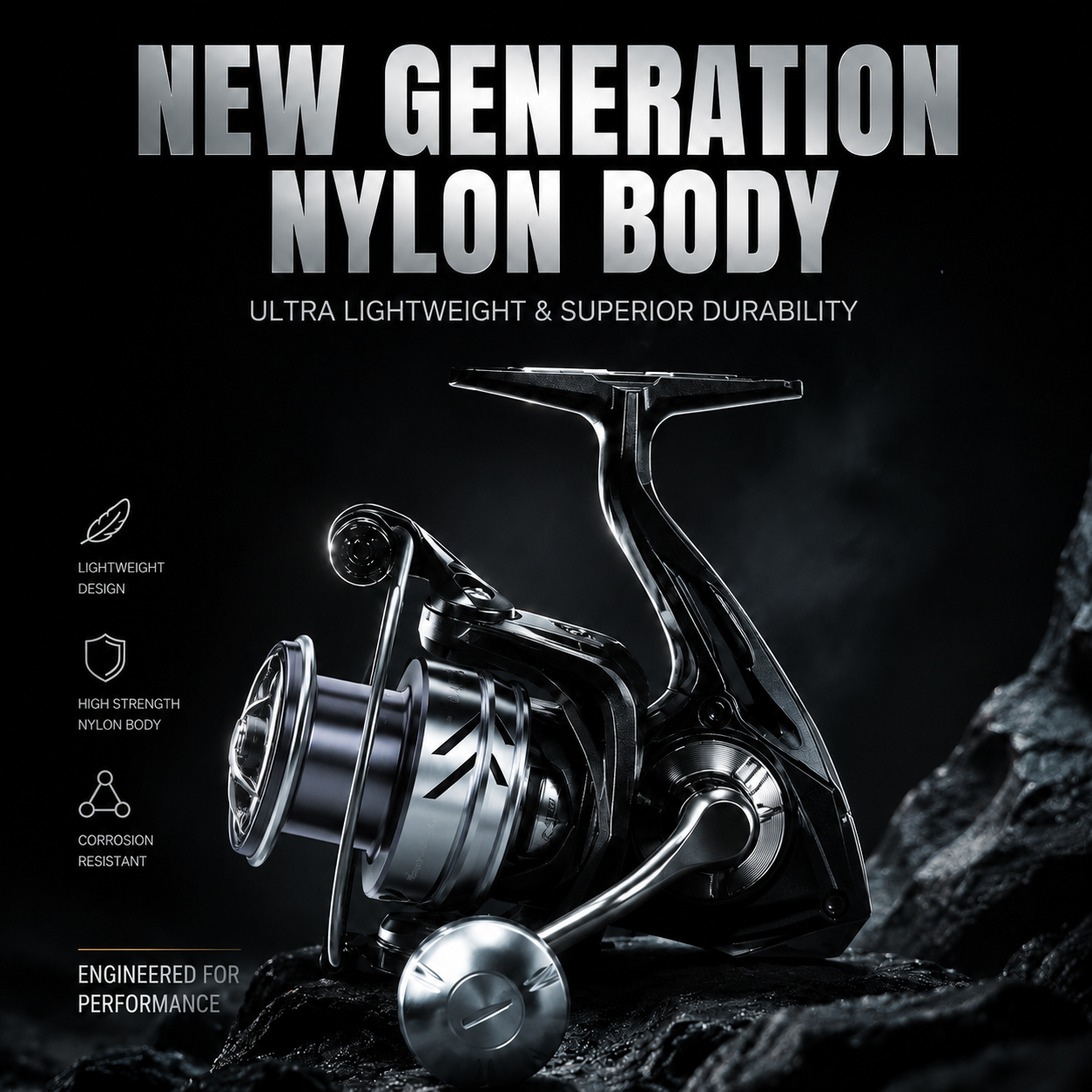 DEUKIO Metal Knob Fishing Reel - Surf Reel recension och pris