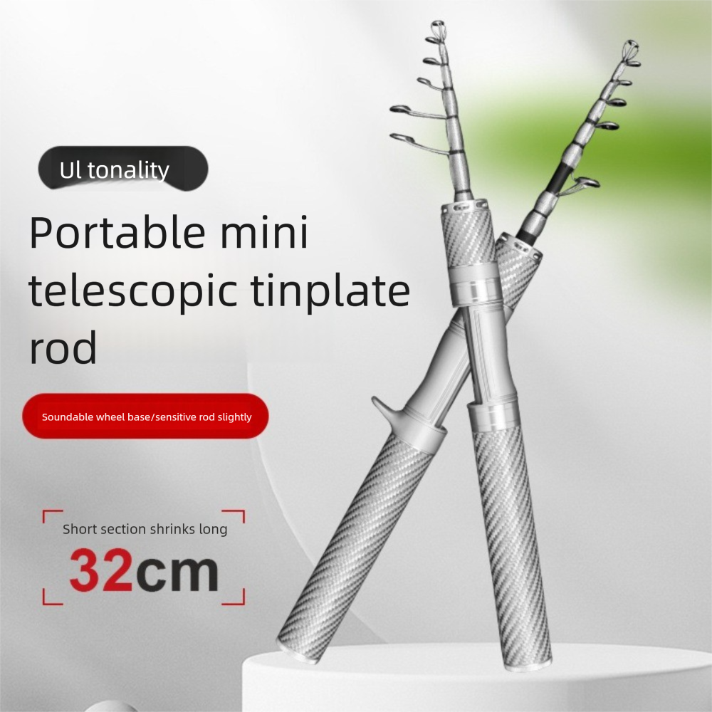 Telescopic Fishing Rod Full Ki - Spincast Reel recension och pris