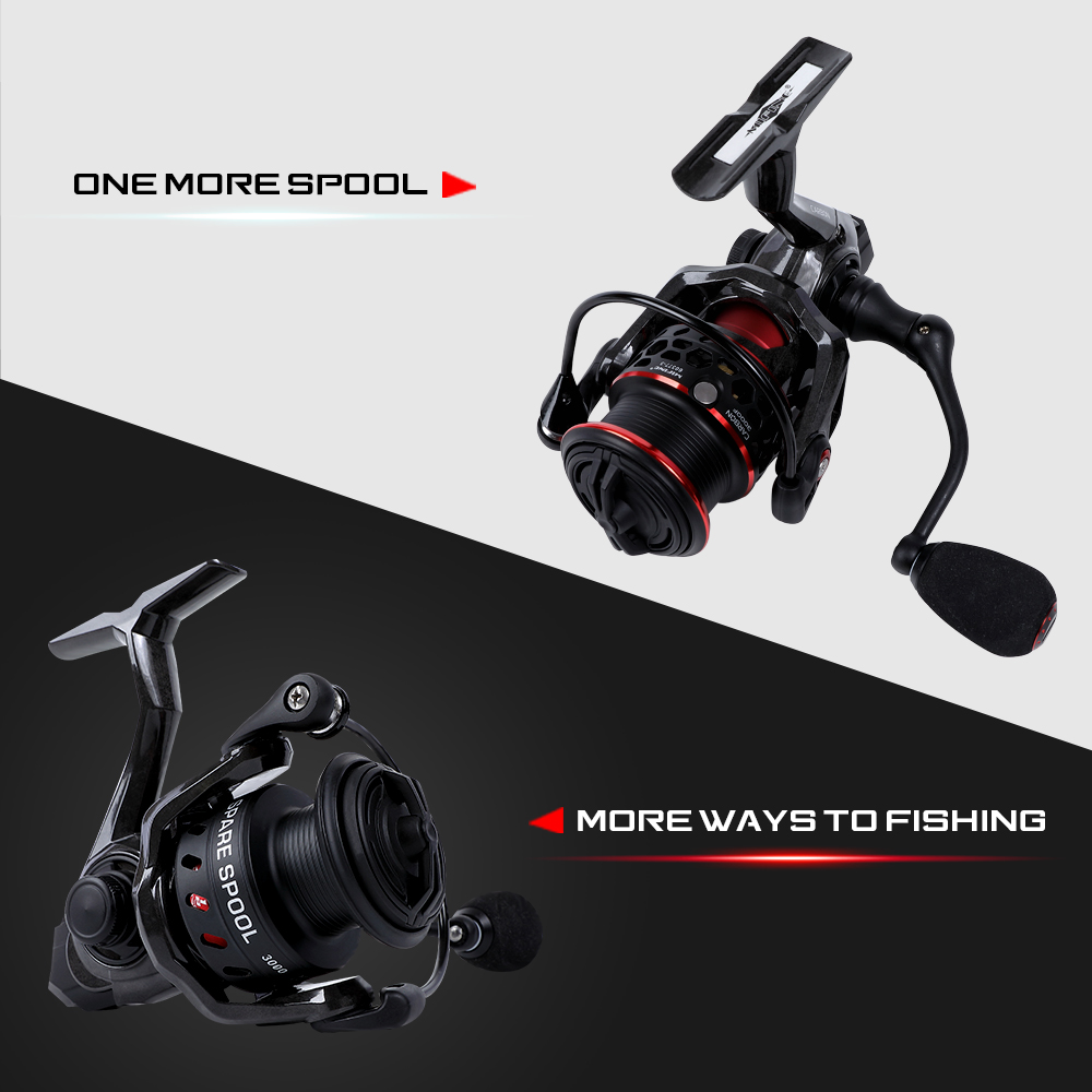MIFINE CARBON Ultralight Spinn - Reel Spare Spool recension och pris