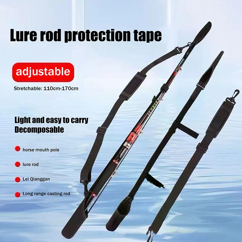 Adjustable Fishing Rod Storage - Reel Bag recension och pris