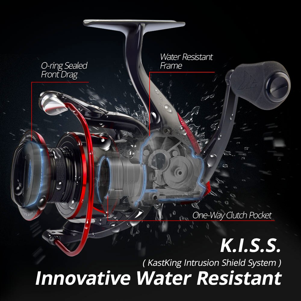 KastKing Sharky III Ball Beari - Reel Drag Knob recension och pris