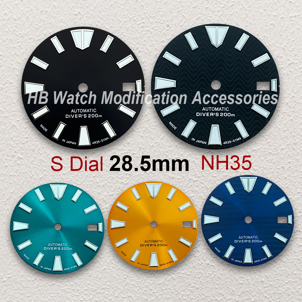28.5mm S Logo Wave Dial Fit NH - Reel Case recension och pris