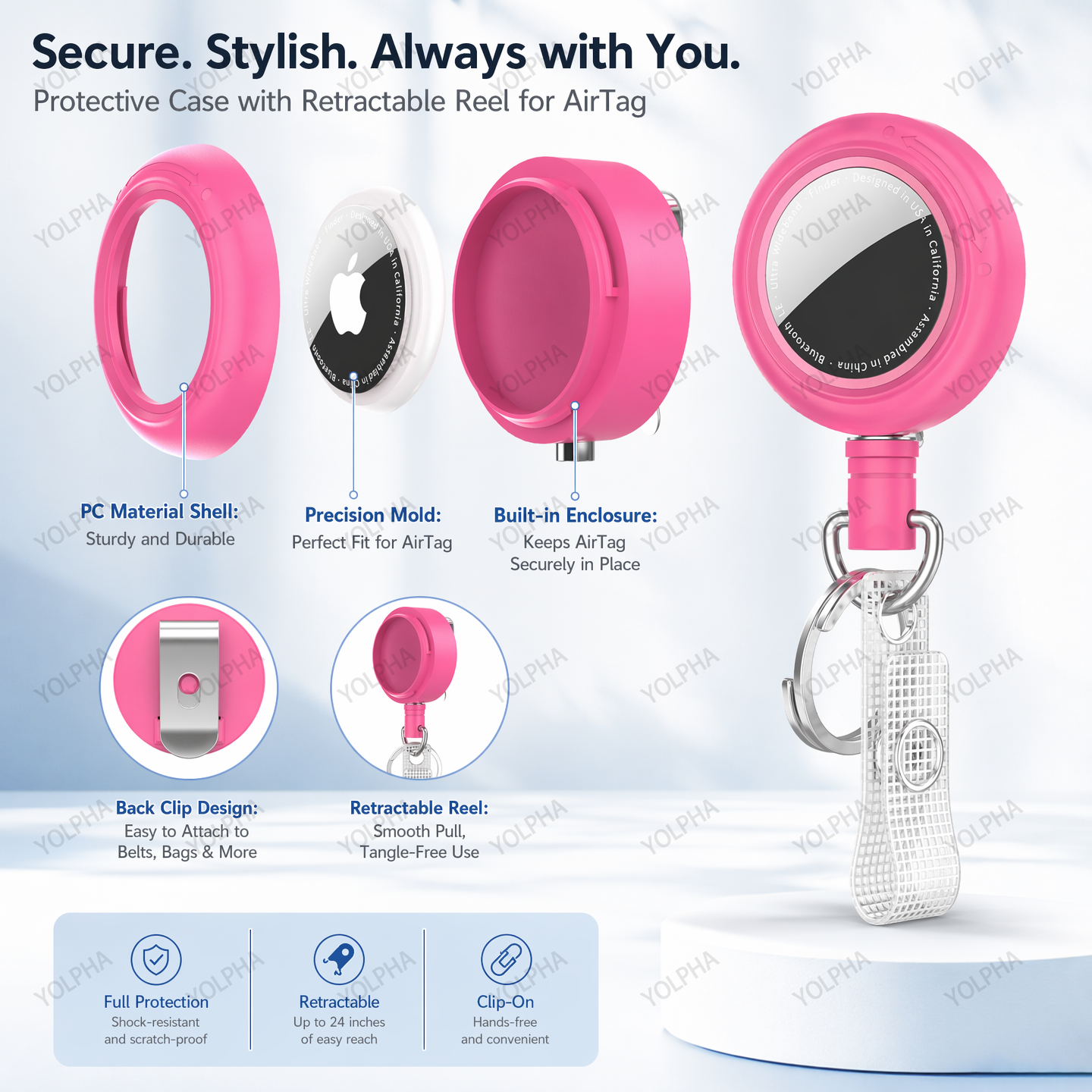 AirTag Protective Anti-Loss Ca - Reel Cover recension och pris