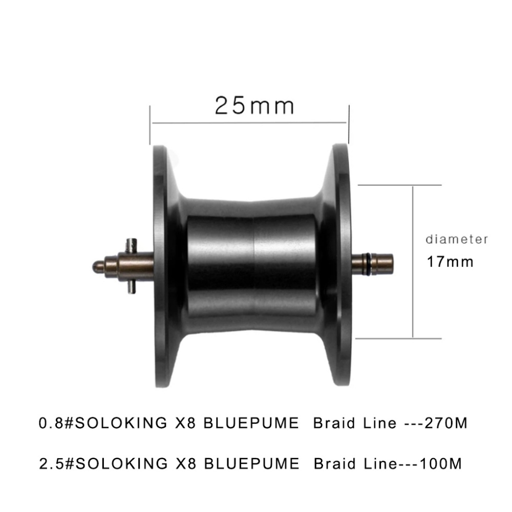 SOLOKING ASHMOON Deep Spool 5. - Reel Spare Spool recension och pris