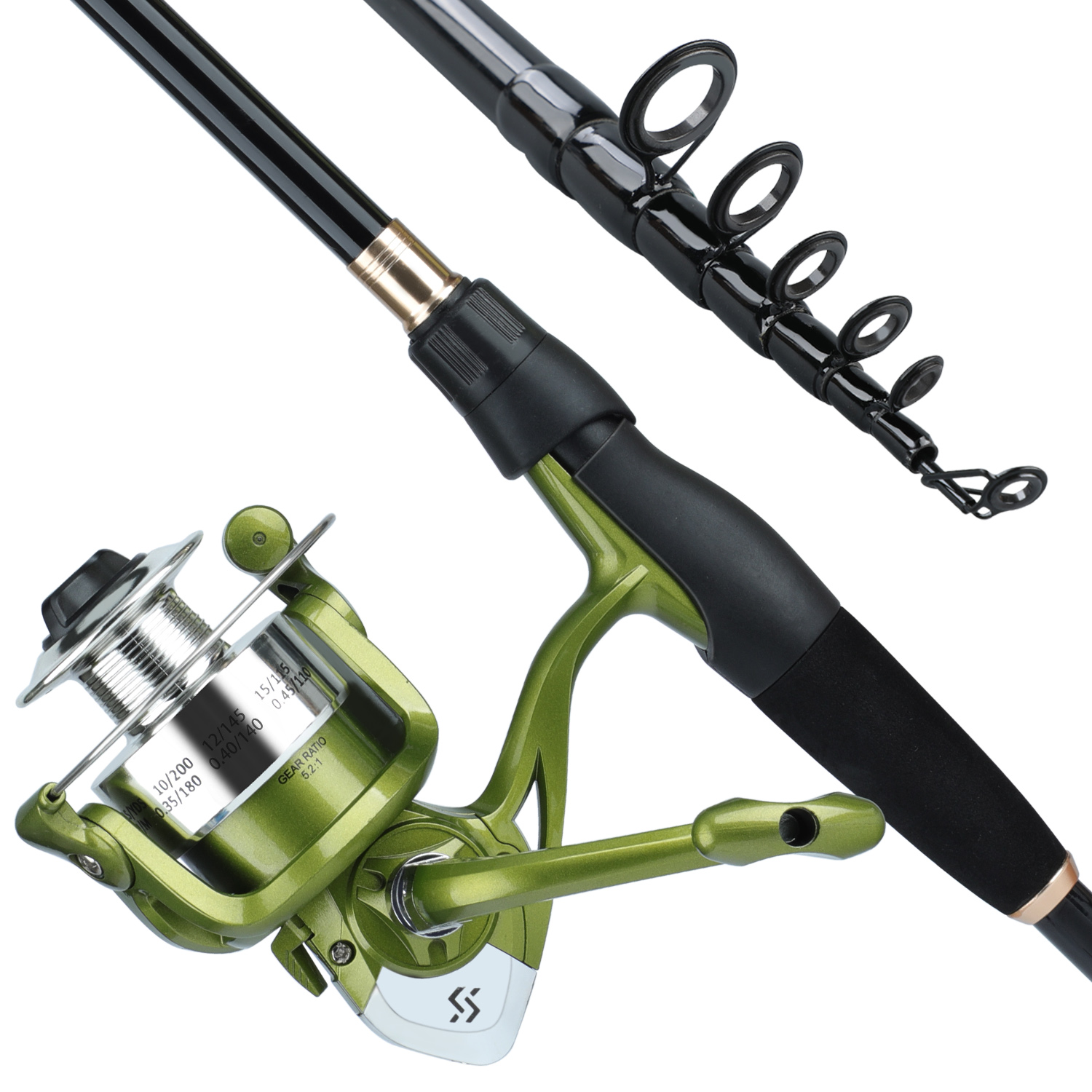 Sougayilang Telescopic Fishing - Spincast Reel recension och pris