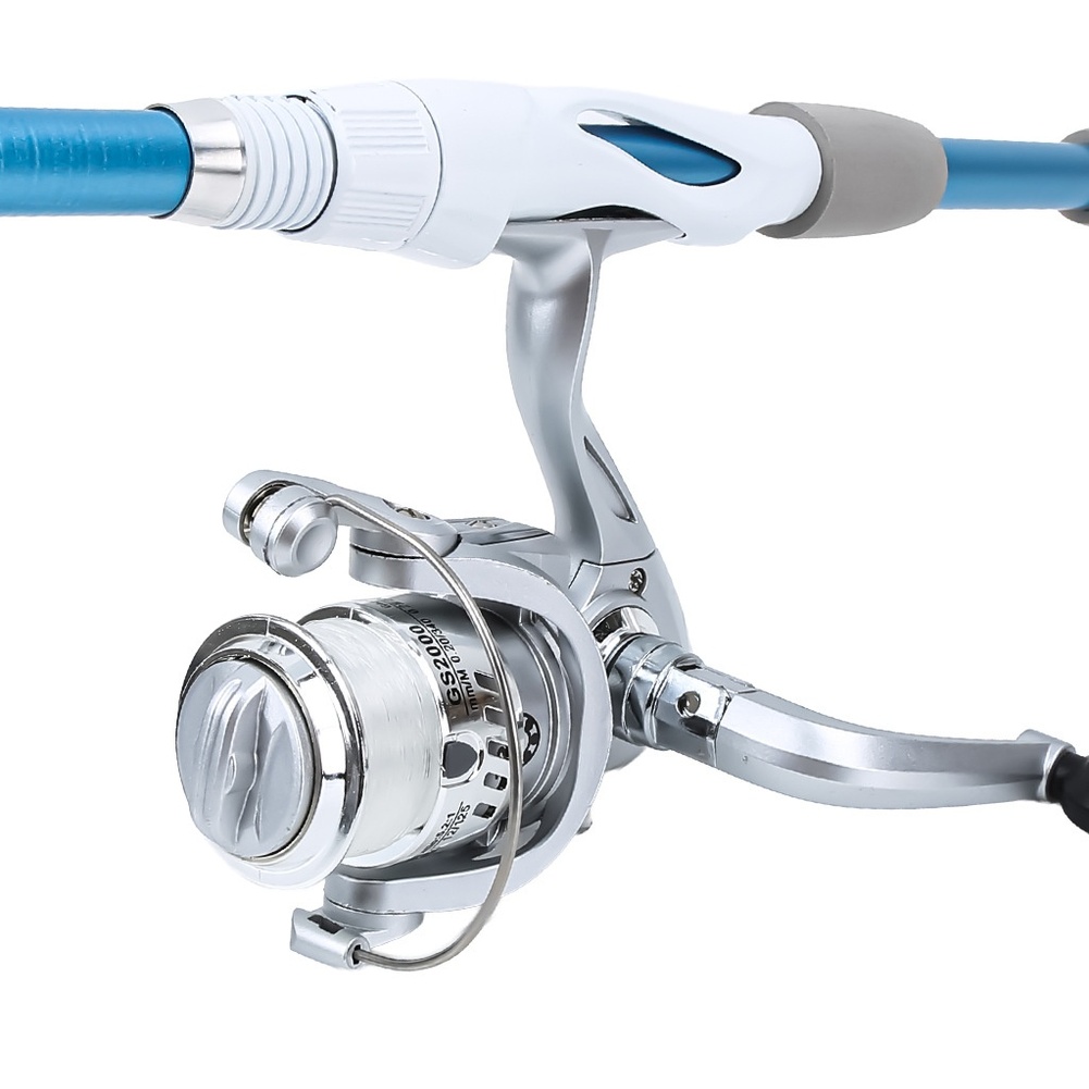 Blue White 1.8M Fishing Rod Re - Reel Bag recension och pris