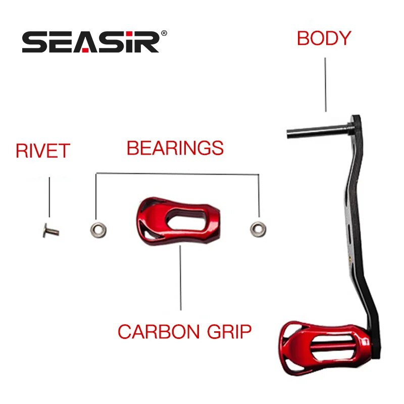SEASIR Carbon Fiber Fishing Re - Reel Spare Spool recension och pris