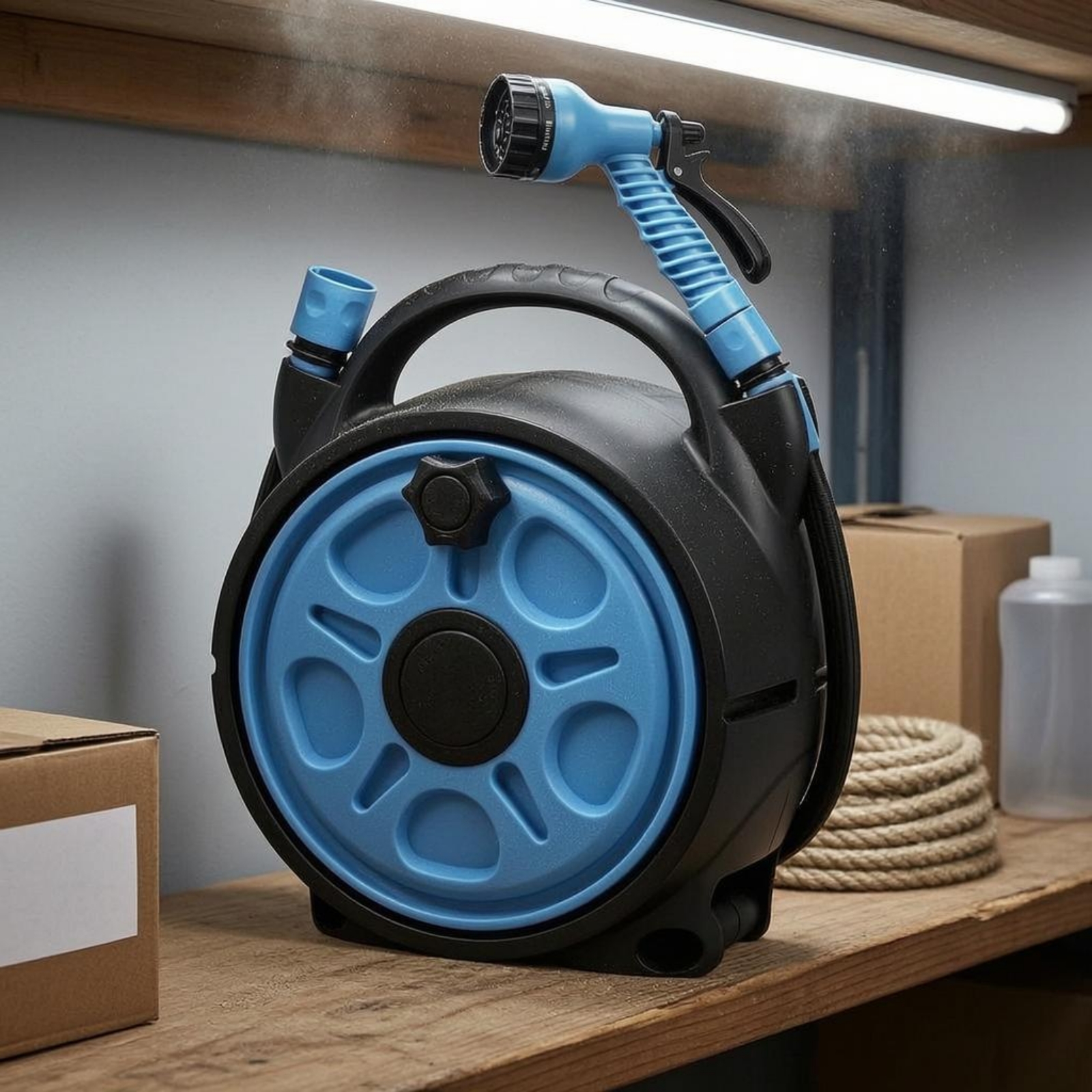Hose Reel Sprayer Portable Car - Reel Handle recension och pris