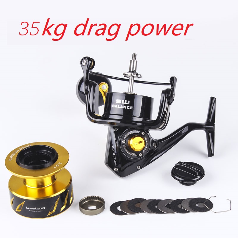 Lurekiller Full Metal Spinning - Surf Reel recension och pris