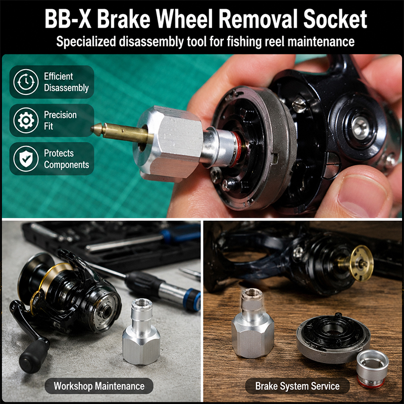 Integrated Aluminum Alloy Repa - Reel Repair Kit recension och pris