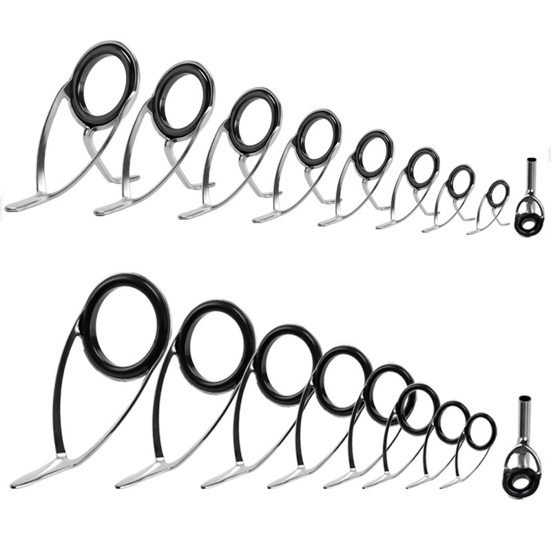 9Pcs Fishing Rod Guides Ring R - Reel Repair Kit recension och pris