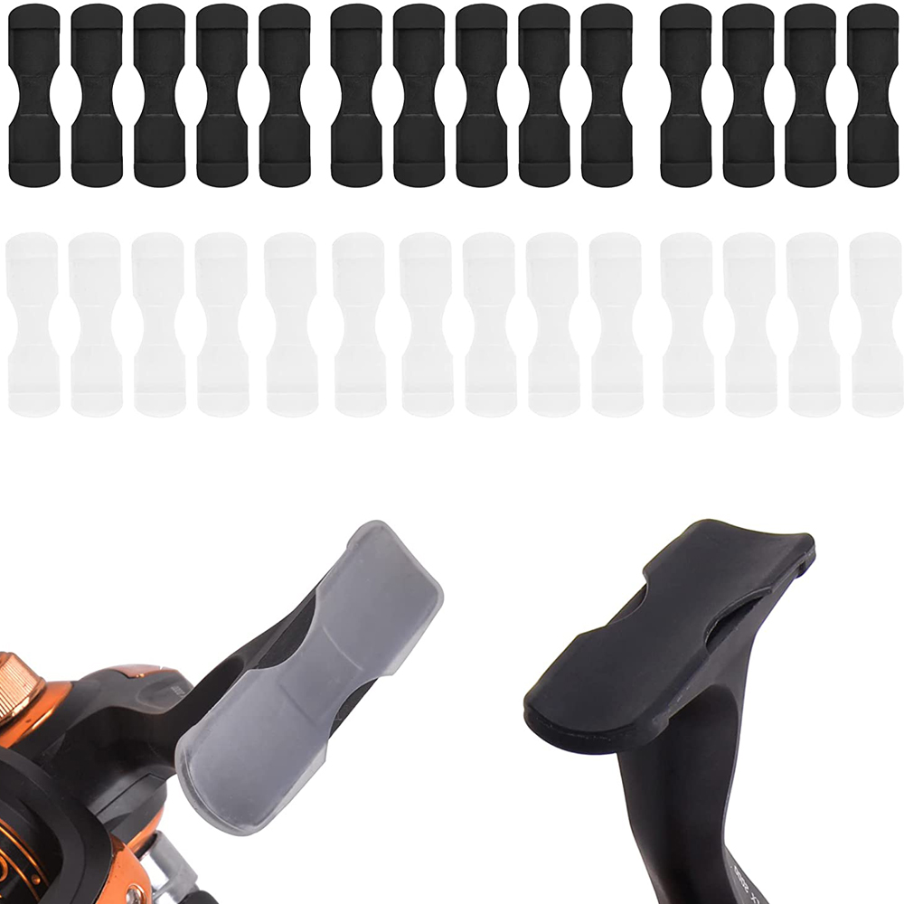 40/100Pcs Rubber Fishing reel  - Trolling Reel recension och pris
