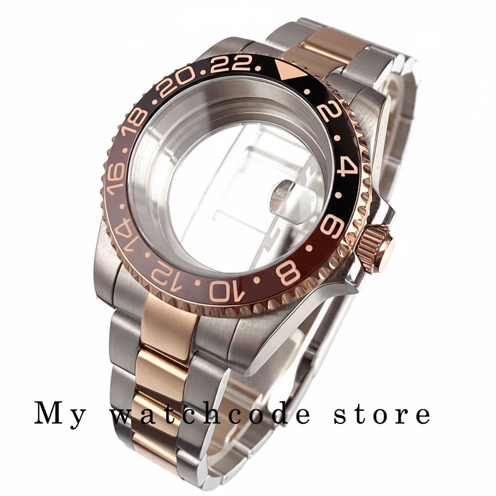 40mm Rootbeer Ceramic Bezel Sa - Reel Case recension och pris