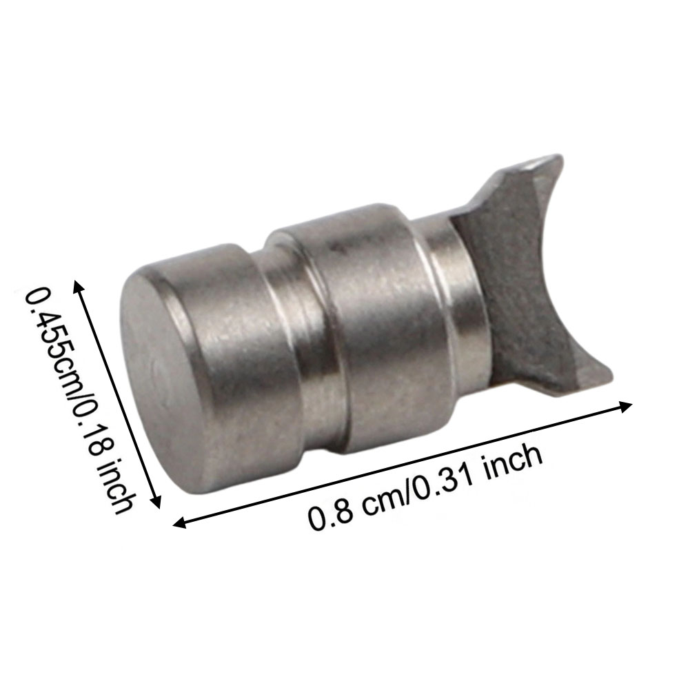 Metal Semilunar Pin Fishing Wh - Reel Handle recension och pris