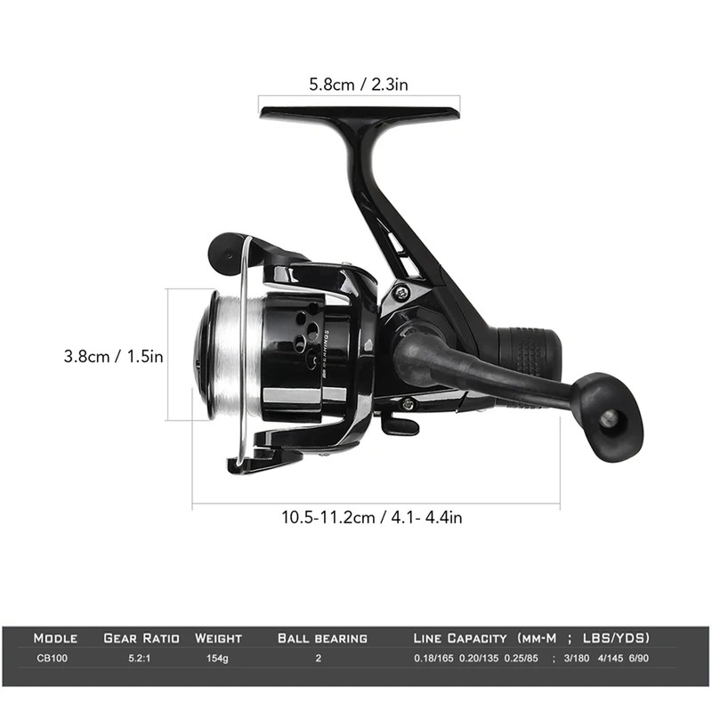 BRAVMAK 2.1/ 2.3 mTelescopic F - Reel Bag recension och pris